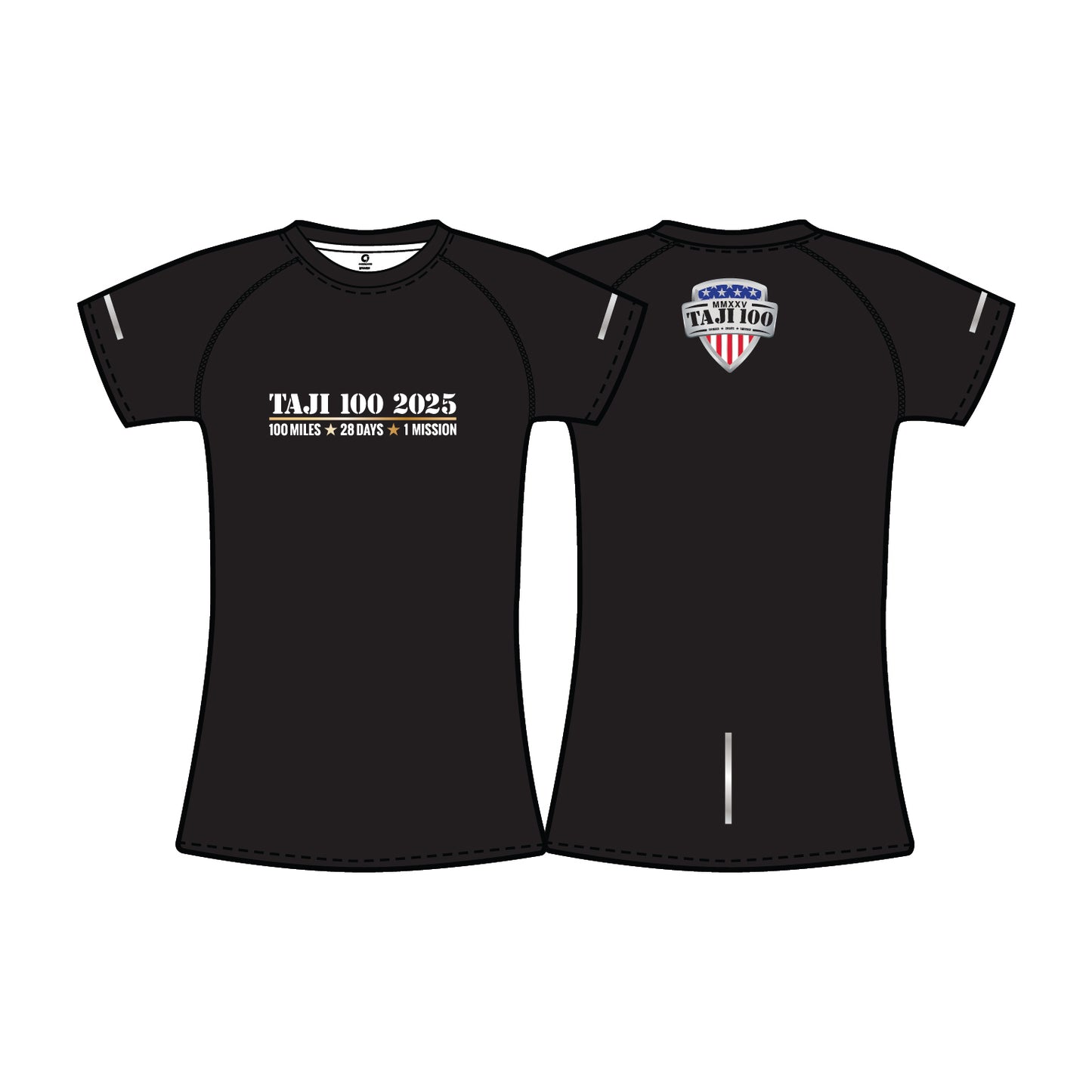 *PRE-ORDER* Women's Taji 100 Performance Tee - Black