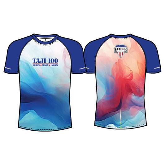 *PRE-ORDER* Men's Taji 100 Performance Tee - Red, White, & Blue