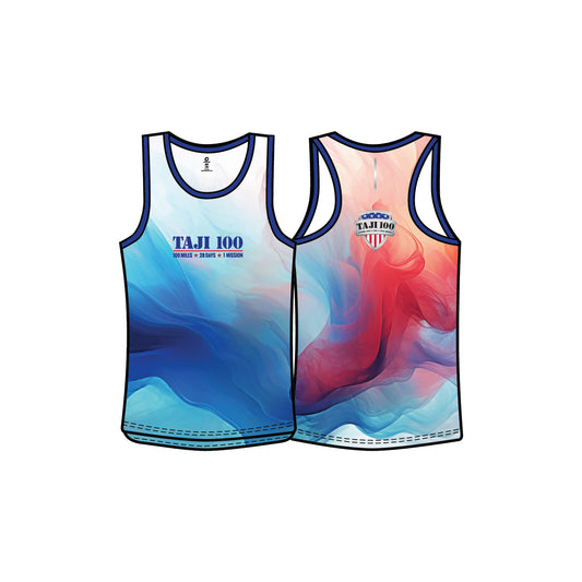 *PRE-ORDER* Men's Taji 100 Performance Tank- Red, White, & Blue