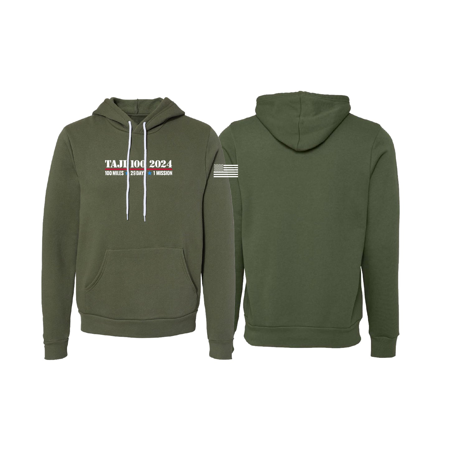 Unisex Pullover Hoody - Military Green