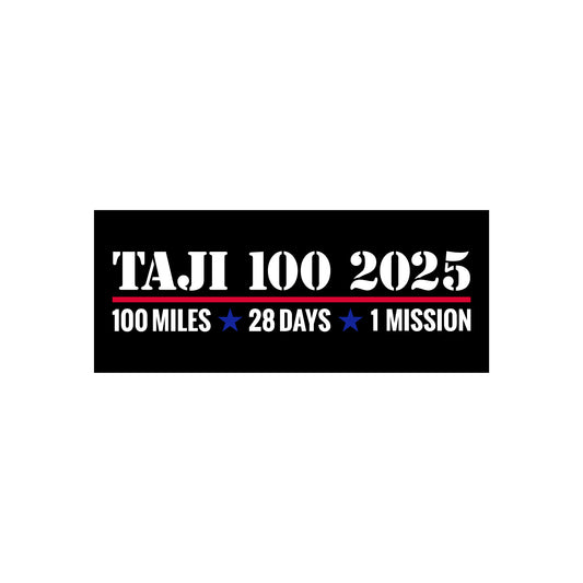 Taji 100 2025 Rectangle Sticker